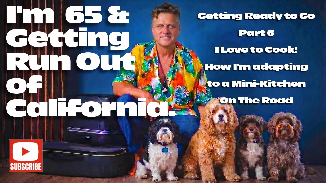 An Old Cook on the Road, with his Rescue Pups!