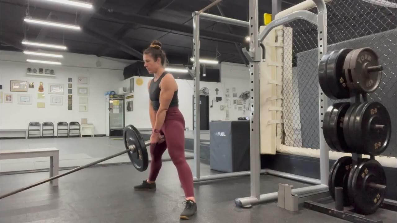 Landmine sumo deadlift demo youtube