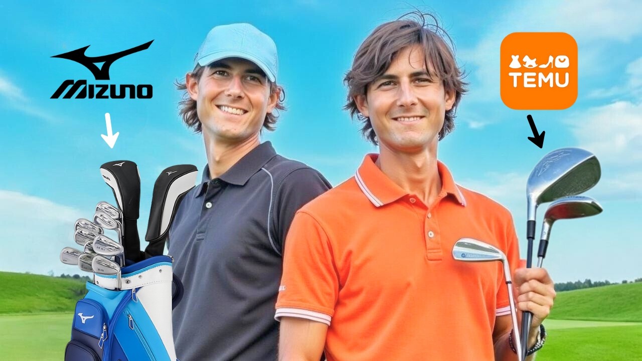 $200 Temu GOLF CLUBS VS. Professional Golf Clubs(PGA TOUR)