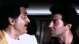 पुलिस का खबरी बनकर तूने अपनी मौत को दावत दी है.... - जबरदस्त सीन - Sunny Deol, Shakti Kapoor