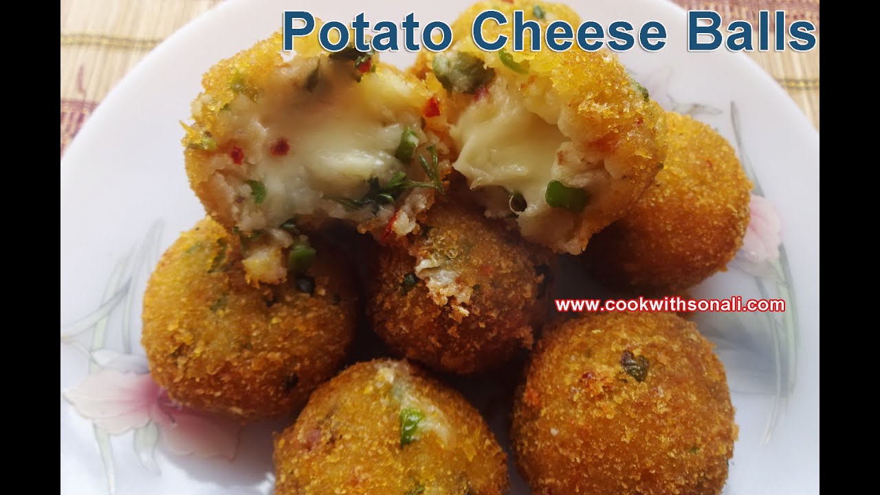 Potato Cheese Balls Quick Easy Simple Snacks Recipe Cheese Balls By Cook With Sonali Youtube