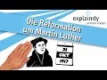 Die Reformation um Martin Luther einfach erklärt (explainity® Erklärvideo)