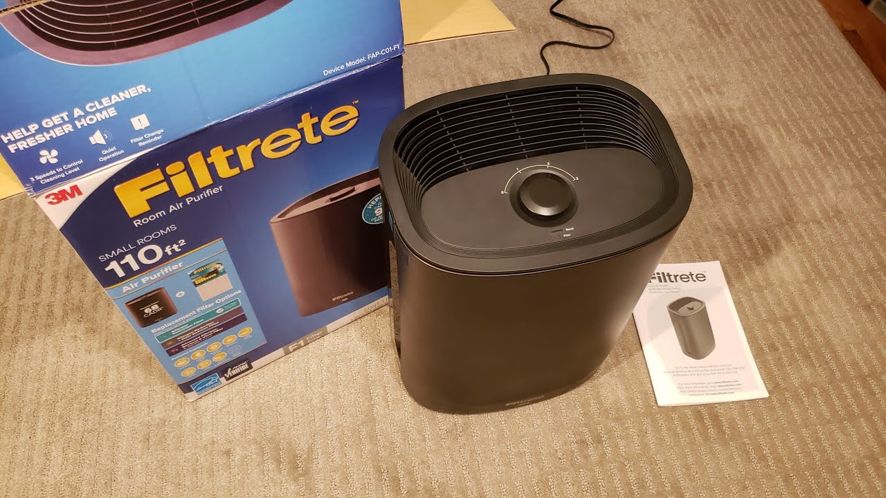 Filtrete™ Room Air Purifier - Small Room – FAP-C01BA-G1, 110 Sq Ft