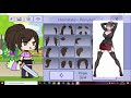 Haciendo a los personajes de yandere simulaitor en gacha life parte 1