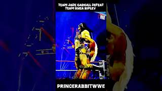 Team jade cargill defeat Team Rhea Ripley #wwe #rhearipley #wweshorts