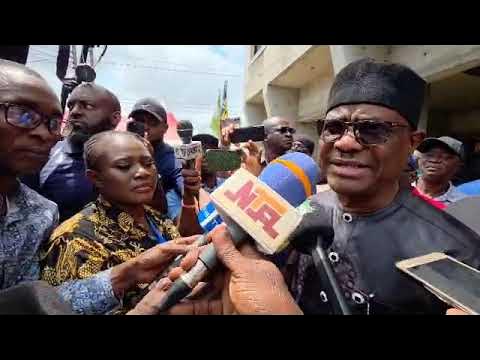 FCT Minister, Nyesom Wike Addresses the Press after Voting | NTA