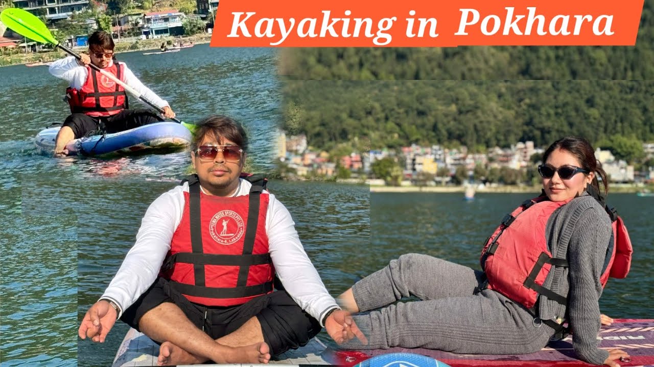 WOW😮 KATI MAZZA AAUDO RAIXA (KAYAKING IN POKHARA)
