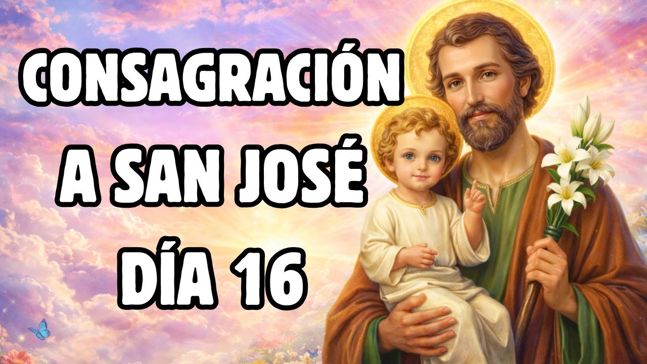 CONSAGRACIÓN A SAN JOSÉ DÍA 16