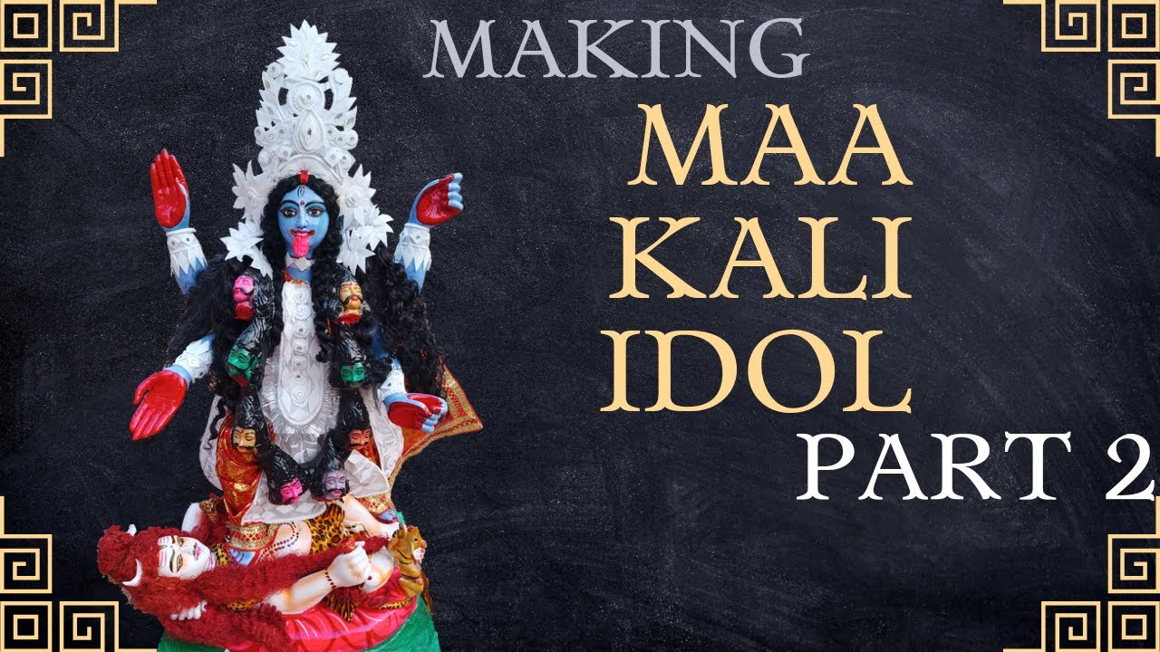 How to Make Maa Kali Idol by clay PART 2||Mukesh Murtikar||