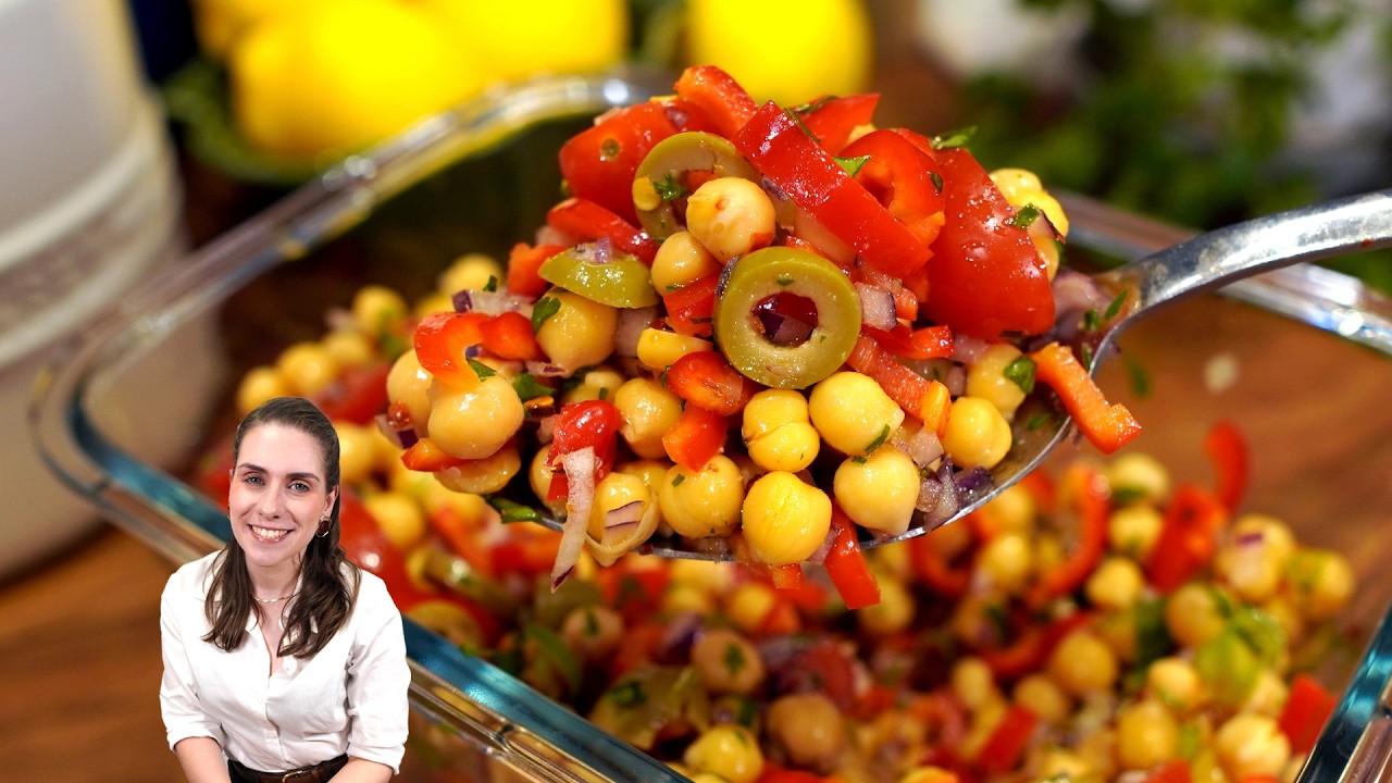 ESSA SALADA DURA A SEMANA TODA NA GELADEIRA, MUITO FÁCIL E PRATICA E PODE SER REFEIÇÃO COMPLETA!