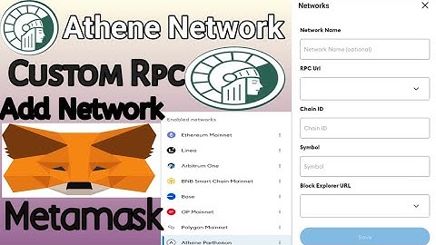 Athene Parthenon On Metamask A Complete RPC URL Setup Guide