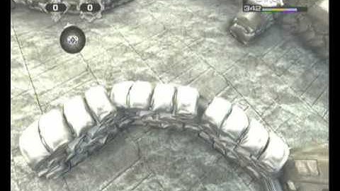 Gears of War 2 Glitches (GOW2) *NEW* Dummy And Invisible Giant on River Tutorial