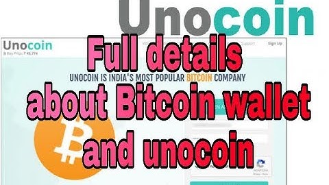how to create bitcoin address in unocoin full details in hindi