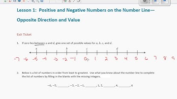 Math 6 Module 3 Exit Ticket 1 Video
