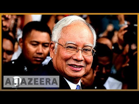 Former Malaysian PM Najib Razak In Court For Money Laundering 
