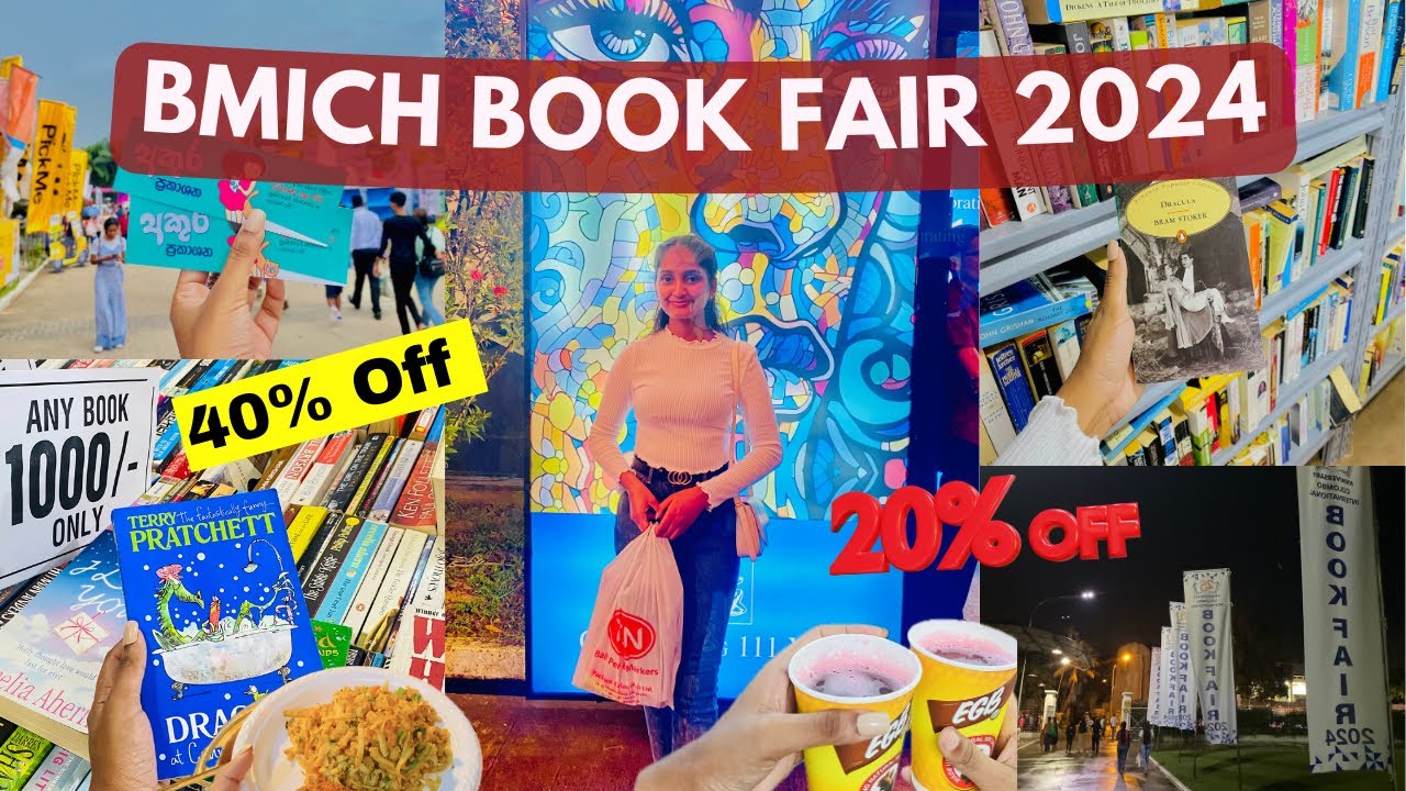 BMICH BOOK FAIR 2024 🌷පොත් එක්ක හවසක් 📚Colombo Book Fair| මම ගත්ත පොත්| සිංහල #vlog  #adayinmylife
