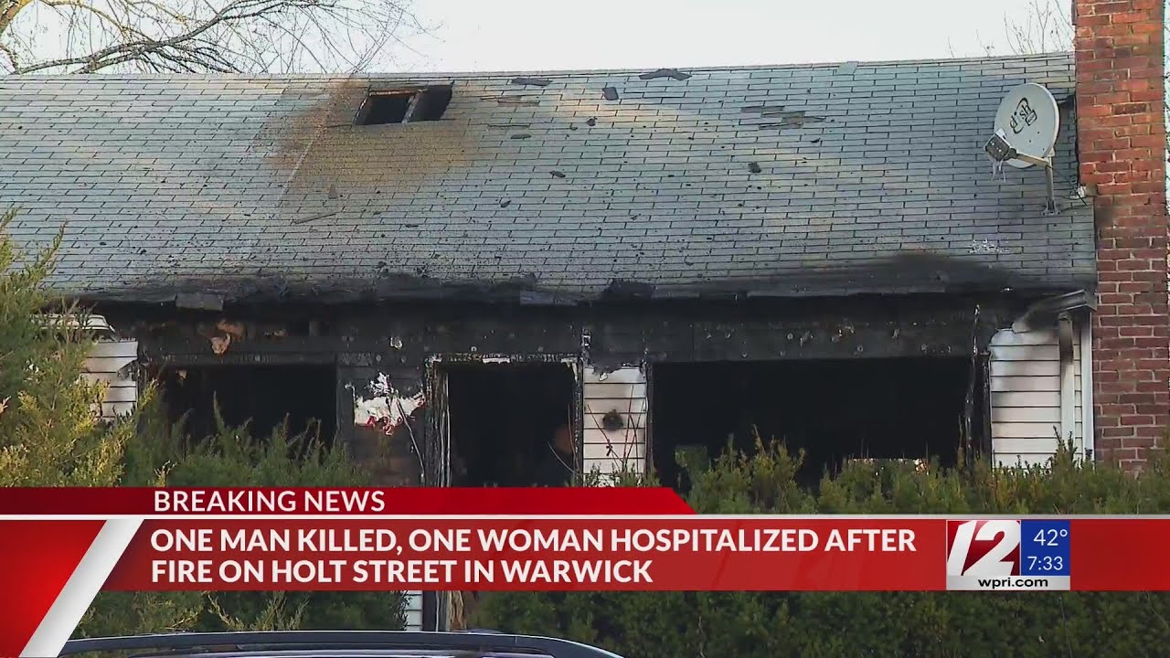1 dead, 1 injured in Warwick house fire - YouTube