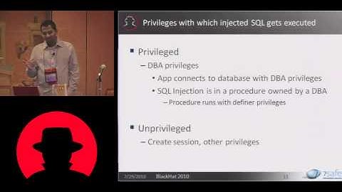 Black Hat USA 2010: Hacking Oracle From Web Apps 2/5