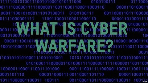 What is cyber warfare?