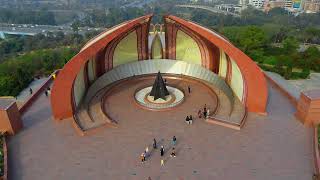 Drone Video Pakistan Monument Islamabad