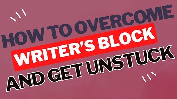 How to Overcome Writer