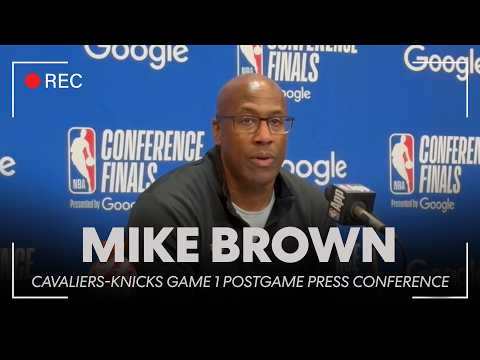 New York Knicks coach Mike Brown talks historic Game 1 comeback victory