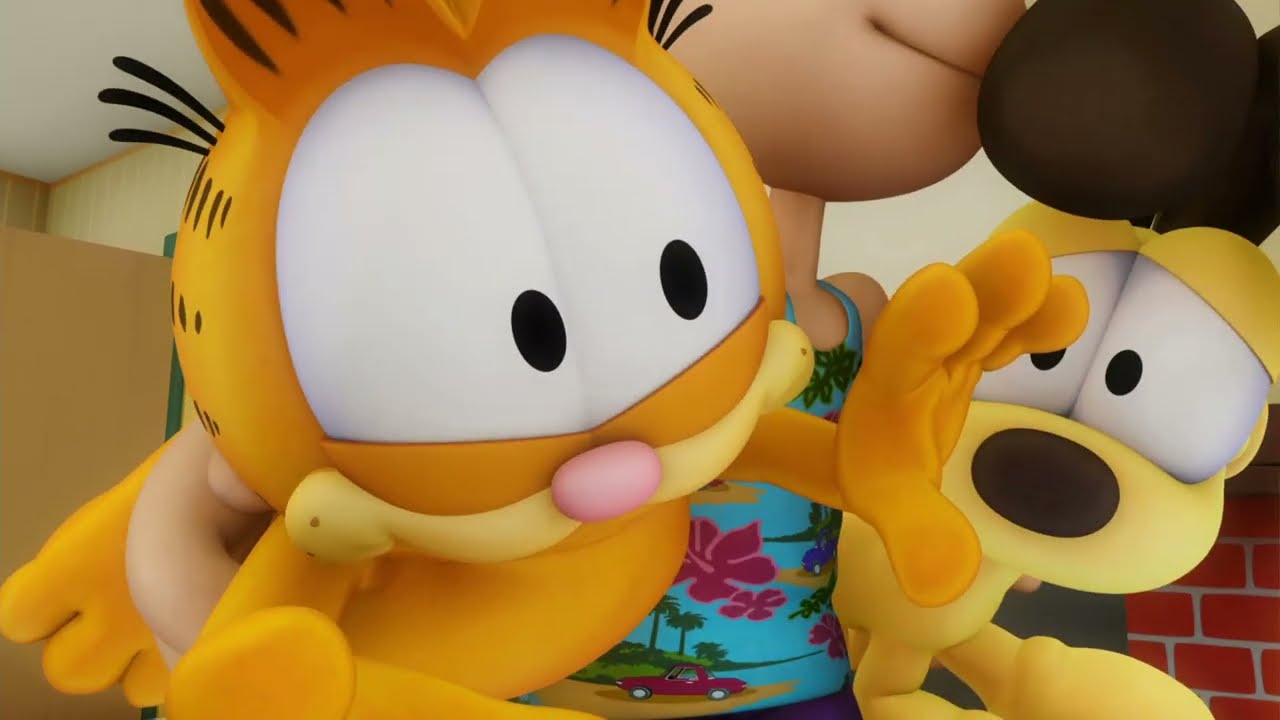 Garfield napfényt akar! ☀️ THE GARFIELD SHOW 😹