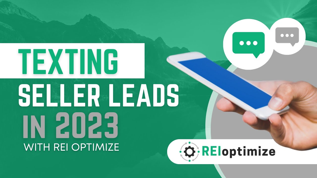 Text Message Marketing for Real Estate Investors with Launch Control & REI Optimize