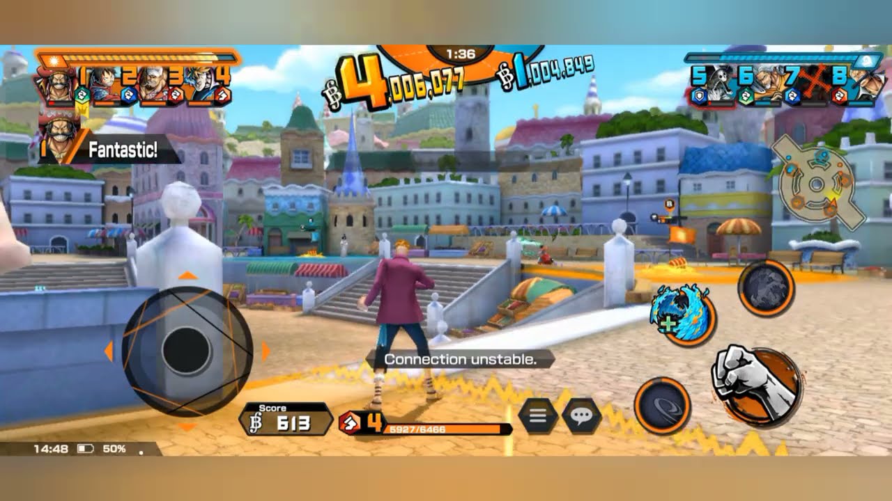 Gameplay Review New Map Dressrosa One Piece Bounty Rush Youtube