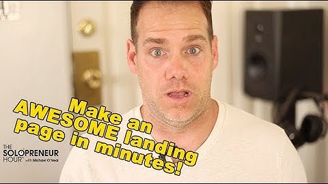 How To Make A Landing Page To Capture Emails - No Website Needed! Mailchimp Free Landing Page