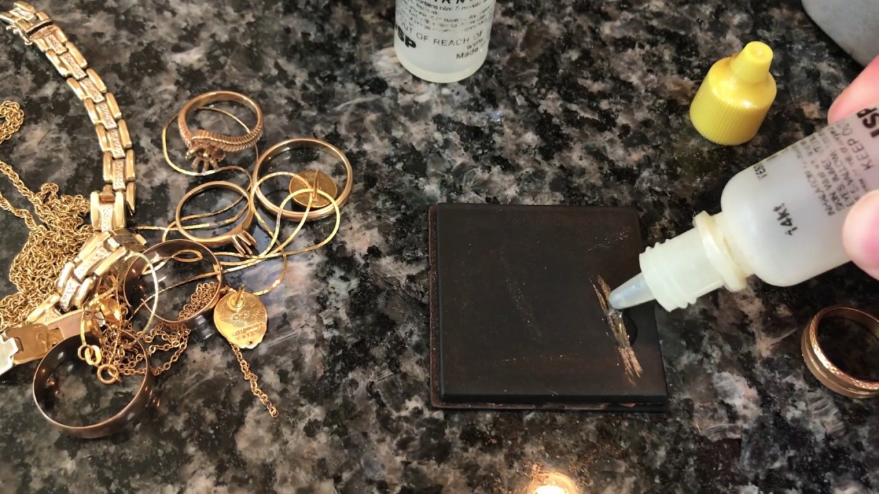 Scrapping Some Gold / Pick Ups How To Test Gold & Gold Jewelry Tips