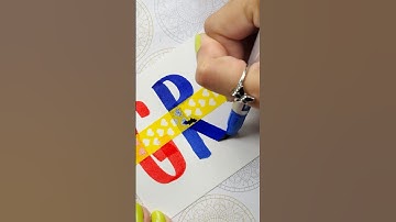 Collaborating with My Subscribers–Watch This Personalized Art Gift!🤝✨#shorts #art #drawing #colors