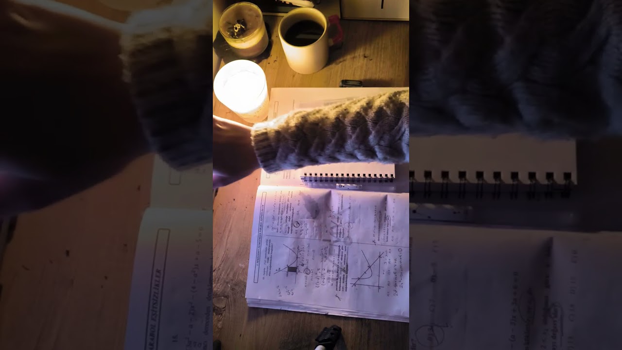 study with me in cozy place | real time, real sound, asmr