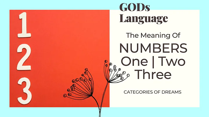 Biblical Meaning Of Numbers: One |Two | Three| Biblical & Spiritual Meaning Behind The Numbers 1,2&3