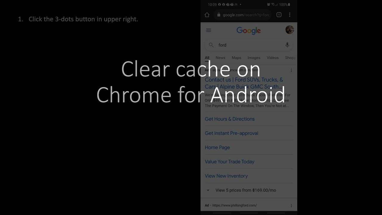 Clear your cache