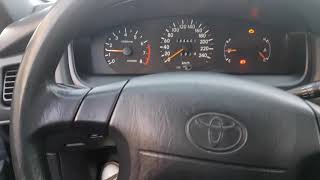 Toyota Carina E cold start