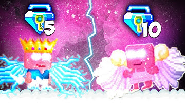 5 BGL Vs. 10 BGL SET CHALLENGE! - Growtopia