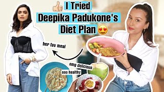I ATE Like Deepika Padukone For 24 Hours🍎🍳🍛 / Mridul Sharma