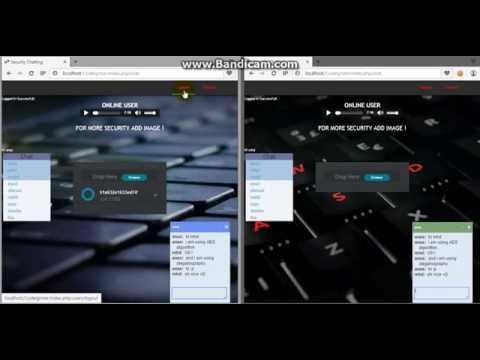 secure chat  with cryptography and steganography