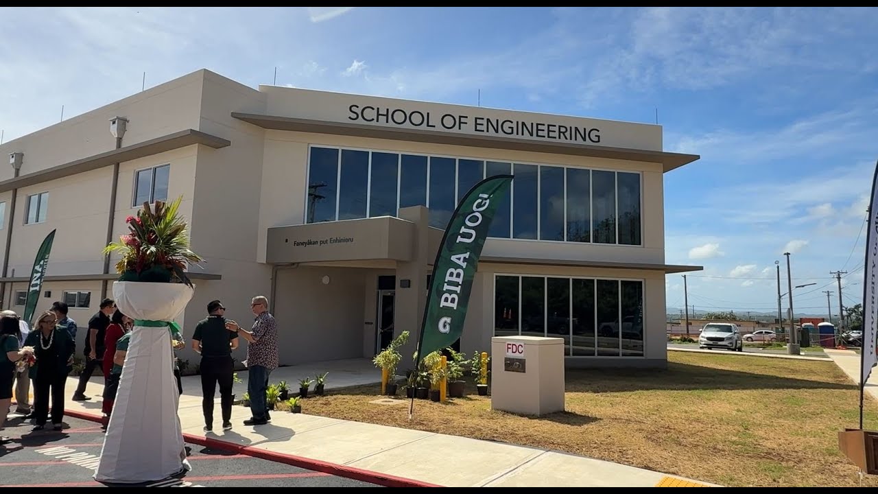 Университет Гуама открывает новую инженерную школу, расширяя возможности получения образования на...