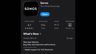 New Sonos App Update + Speaker Update 18.5 - Movie Test