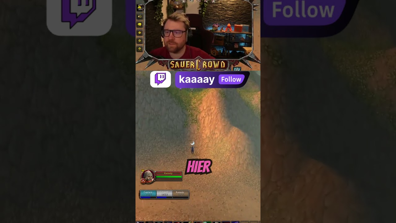 Twitch: kaaaay #streamer #shorts #twitch #worldofwarcraft #sauercrowd #wow #wowclassic #gaming