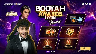 BOOYAH AWARDS LOGIN REWARDS 🏆 Free Fire Max