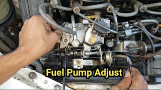 How To adjust Pump In Tata Indica/ Tata Vista / Tata Indigo