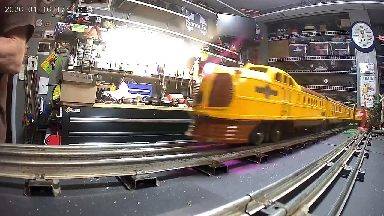 Showing off the Lionel 630W StreamLine. 