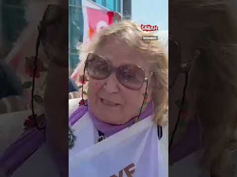 Büyük İstanbul Mitingine gelen 70 yaşındaki Kasımpaşalı teyze: Türkiye'nin Erdoğan'a ihtiyacı var