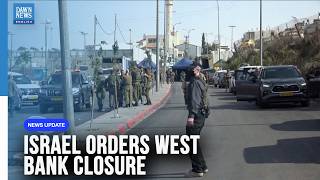 Israel Orders West Bank Closure After Hebron Attack: What We Know | Dawn News English