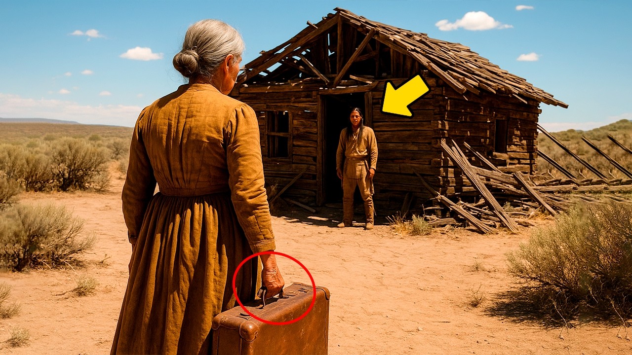 VIEJA COMPRÓ UNA CABAÑA EN MEDIO DE LA NADA PARA DESPEDIRSE DEL MUNDO… Y AHÍ LA ESPERABA SU APACHE