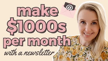 How To START A NEWSLETTER + 5 Profitable Niches To Explore