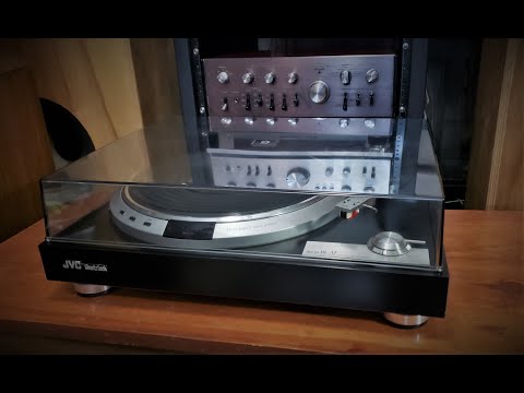 JVC QL-A7 Turntable Demo on Marantz 2220b By BIGAZSPEAKERS.COM